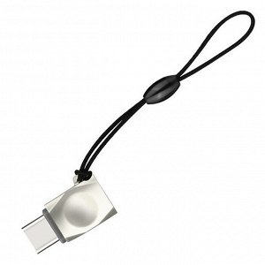 Переходник micro USB - Type-C Hoco UA8 Type-C adapter micro USB to type-c (pearl nickel)