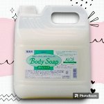 Крем-мыло для тела &quot;Wins Body Soap aloe&quot; с экстрактом алоэ и богатым ароматом (цитрус) 4000 мл