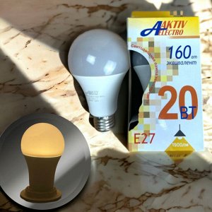 ЛАМПА СВЕТОДИОДНАЯ LED-A65-Regular 20Вт 176-265В Е27 3000К 1900Лм