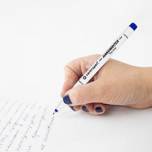 Ручки капиллярные (линеры) 4 ЦВЕТА CENTROPEN "Handwriter", корпус тонкий, линия письма 0,5 мм