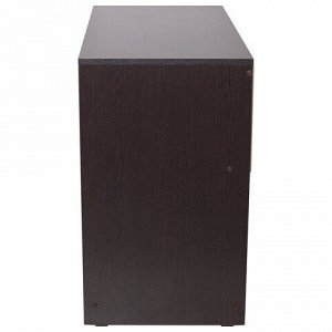 Стол письменный/компьютерный BRABIX &quot;Scandi CD-017&quot;, 900х450х750 мм, 2 ящика, венге, 641896, ЦБ013706-3