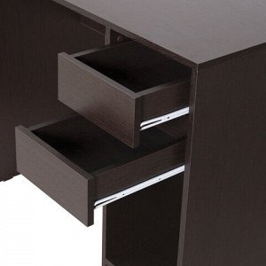 Стол письменный/компьютерный BRABIX &quot;Scandi CD-017&quot;, 900х450х750 мм, 2 ящика, венге, 641896, ЦБ013706-3