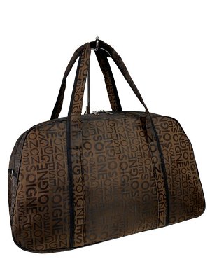 Дорожная сумка из текстиля, цвет коричневый