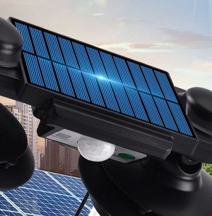 Светильник на солнечной батарее с пультом ДУ "Solar Sensor Light" 192COB