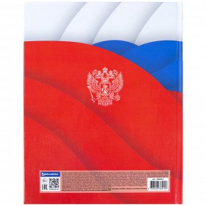 Дневник 5-11 класс 48л, твердый, BRAUBERG, глянцевая ламинация, с подсказом, Герб, 106625