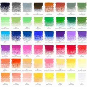 Карандаши художественные цветные BRAUBERG ART CLASSIC, 48 цветов, МЯГКИЙ грифель 3,3 мм, 181539