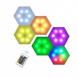 Модульный светильник HexOn Touch Control LED Lights RGB / 6 модулей