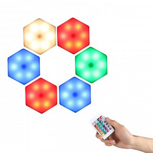 Модульный светильник HexOn Touch Control LED Lights RGB / 6 модулей