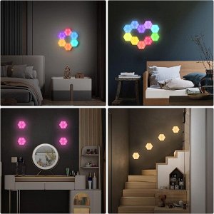 Модульный светильник HexOn Touch Control LED Lights RGB / 6 модулей