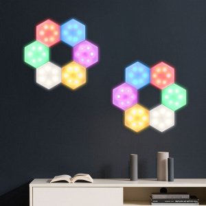 Модульный светильник HexOn Touch Control LED Lights RGB / 3 модуля