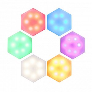 Модульный светильник HexOn Touch Control LED Lights RGB / 3 модуля