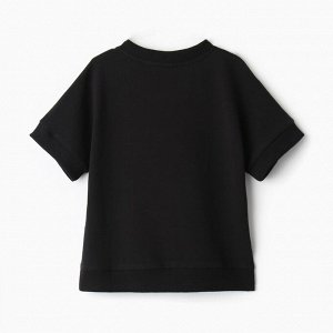 Жилетка для девочки MINAKU: School Collection, цвет чёрный, рост