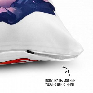 Доляна Подушка-обнимашка «Девушки стихии», 150 * 50 см, двусторонняя печать, на молнии