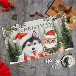 Полотенце Этель Christmas mood 40х73 см, 100% хлопок, саржа 190 г/м2