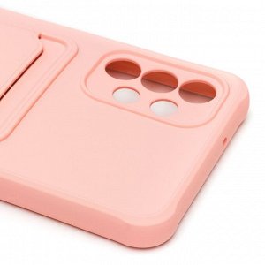 Чехол-накладка - SC304 с картхолдером для "Samsung SM-A135 Galaxy A13 4G" (light pink) (208718)