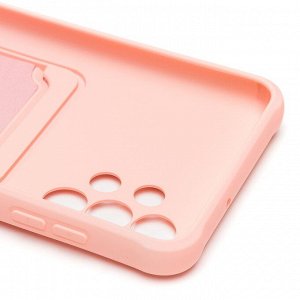 Чехол-накладка - SC304 с картхолдером для "Samsung SM-A135 Galaxy A13 4G" (light pink) (208718)