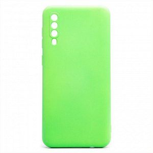 Чехол-накладка Activ Full Original Design для "Samsung SM-A505 Galaxy A50/SM-A307 Galaxy A30s/SM-A507 Galaxy A50s" (light orange) (green)