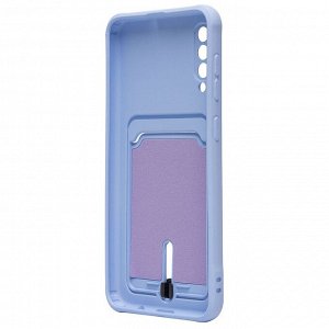Чехол-накладка - SC304 с картхолдером для "Samsung SM-A307 Galaxy A30s/SM-A505 Galaxy A50/SM-A507 Galaxy A50s" (light violet) (208731)