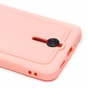 Чехол-накладка - SC304 с картхолдером для "Samsung SM-A336 Galaxy A33 5G" (light pink) (208758)