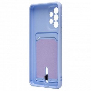 Чехол-накладка - SC304 с картхолдером для "Samsung SM-A336 Galaxy A33 5G" (light violet) (208757)