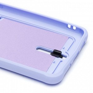 Чехол-накладка - SC304 с картхолдером для "Samsung SM-A336 Galaxy A33 5G" (light violet) (208757)