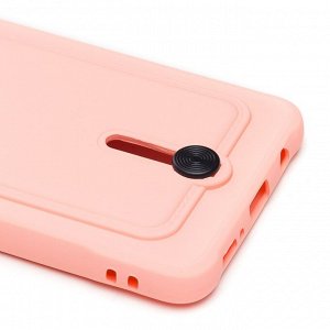 Чехол-накладка - SC304 с картхолдером для "Samsung SM-A515 Galaxy A51 4G" (light pink) (208739)