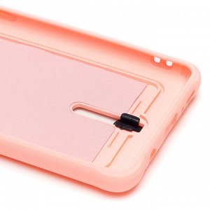 Чехол-накладка - SC304 с картхолдером для "Samsung SM-A515 Galaxy A51 4G" (light pink) (208739)