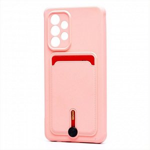 Чехол-накладка - SC304 с картхолдером для "Samsung SM-A536 Galaxy A53 5G" (light pink) (208765)