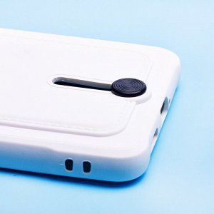 Чехол-накладка - SC304 с картхолдером для "Samsung SM-A536 Galaxy A53 5G" (white) (208766)