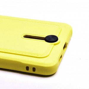 Чехол-накладка - SC304 с картхолдером для "Samsung SM-A536 Galaxy A53 5G" (yellow) (208767)