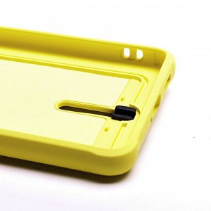 Чехол-накладка - SC304 с картхолдером для "Samsung SM-A536 Galaxy A53 5G" (yellow) (208767)