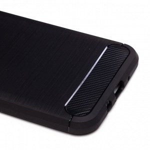 Чехол-накладка The ultimate experience Carbon для "Samsung SM-J701 Galaxy J7 Neo" (black) ..