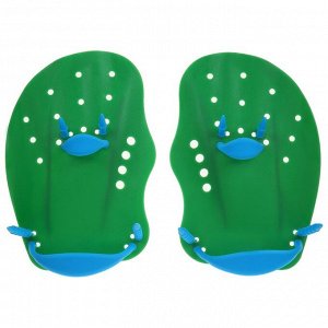 Лопатки для плавания ONLYTOP, цвета МИКС