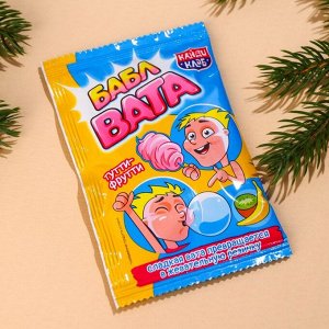 Жевательная резинка-сладкая вата «Новый год: Много сладостей», вкус: тутти-фрутти, 5 г.