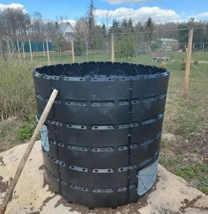 Компостер 1200л «Агроном Премиум», полипропилен. Россия