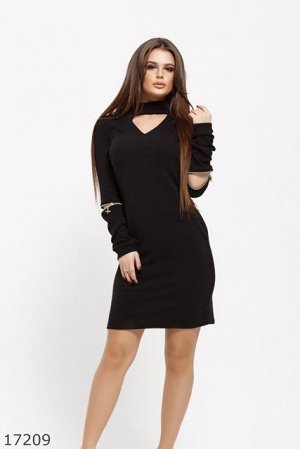 Женское платье 17209 черный