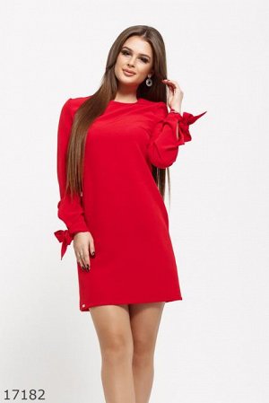 Женское платье 17182 красный