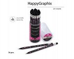Карандаш авто 2.0мм FunGraphix Черные котята цанговый с точилкой