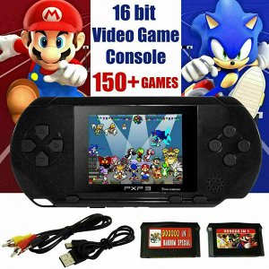 Игровая консоль портативная PXP 3 Slim ststion 5000+ игр с экраном 2,4 дюймов 700mAh 16-bit