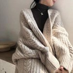 Длинный кардиган