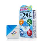 Японские капли для глаз Rohto 40 Alfa Cool для ликвидации красноты, усталости и сухости глаз