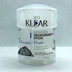 11 Дезододорант аммониевый стик DeoKlear twist-up без запаха, 70 гр