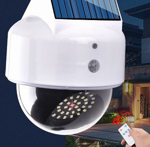 Cветильник на солнечной батарее c пультом управления Solar Induction Monitoring Lamp