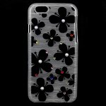 Силиконовый чехол со стразами для iPhone 6
