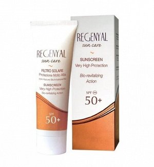Крем фильтр SPF 50 для защиты кожи от вредного действия УФ-А и УФ-Б лучей 50 мл Phitogen REGENYAL
