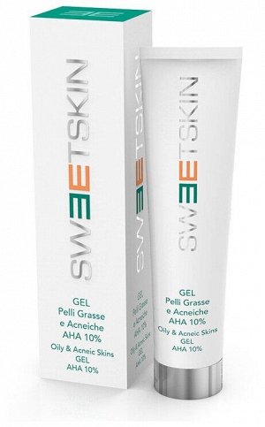 Гель для жирной проблемной кожи АНА 10% 100 мл Фитоджен / Phitogen Sweet skin System