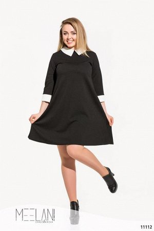 Женское платье большого размера Кэт черный