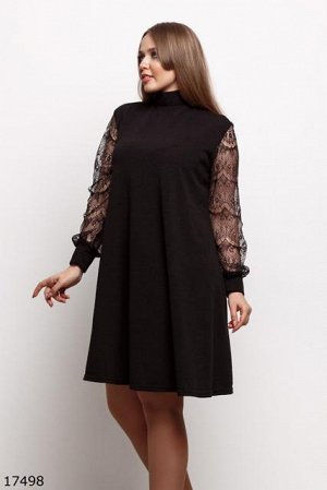 Женское платье 17498 черный