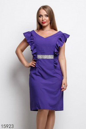 Женское платье 15923 фиолетовый