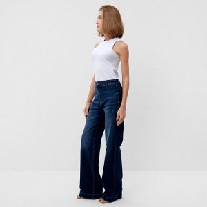 Брюки женские джинсовые, MINAKU SLIM FIT цвет синий, 42 (рост 168)